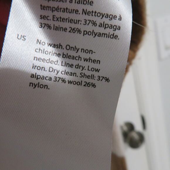 COS Womens Sz XS Colorful Striped Alpaca Wool Blend Sweater Cozy Soft Sweater - Picture 6 of 6